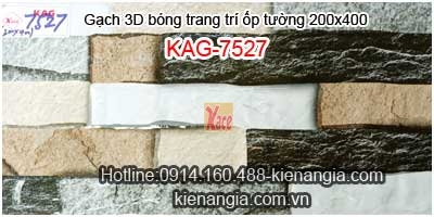 Gạch trang trí mẫu mới 2020 ốp tường 200x400 KAG-7527