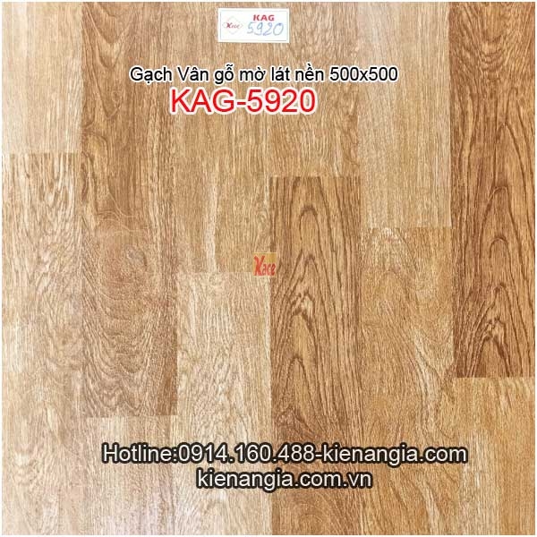 Gạch vân gỗ mờ lát nền 500x500 KAG-5920