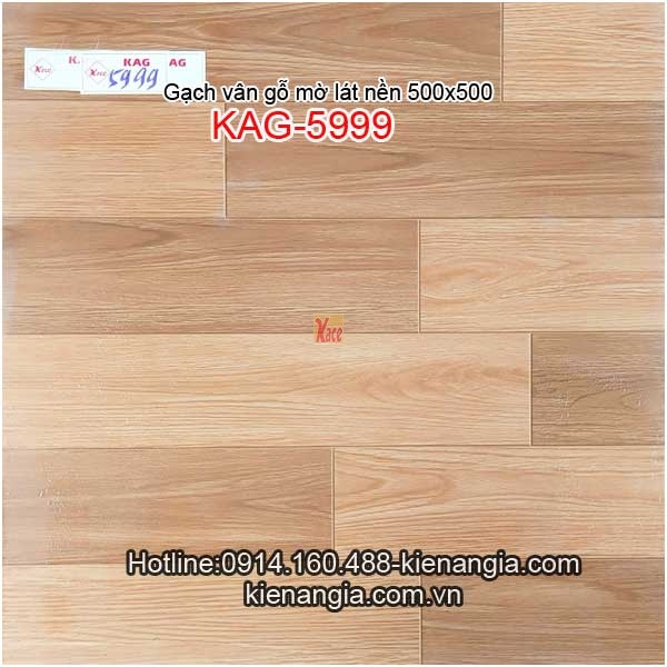 Gạch vân gỗ mờ lát nền 500x500 KAG-5999