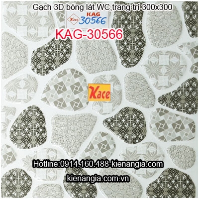 Gạch 3d bóng lát phòng giặt 30x30 KAG-30566