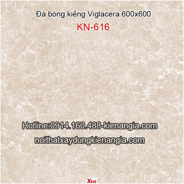 Đá bóng kiếng Viglacera 600x600 KN-616