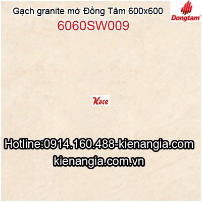 Gạch granite mờ 60x60 Đồng Tâm 6060SW009