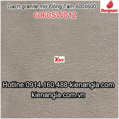 Gạch granite mờ 60x60 Đồng Tâm 6060SW012