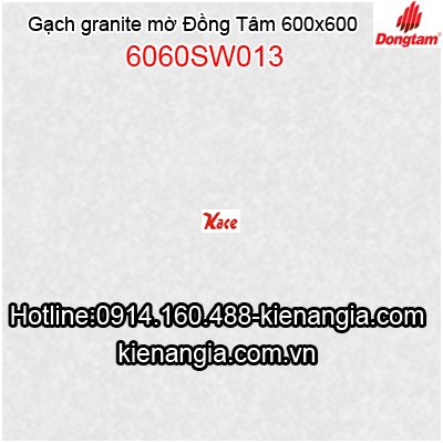 Gạch granite mờ 60x60 Đồng Tâm 6060SW013