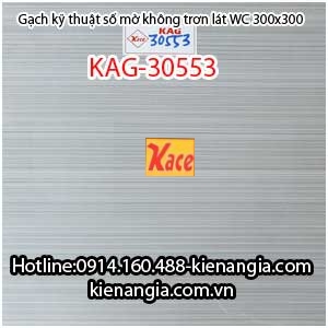 Gạch kỹ thuật số mờ lát WC 30X30 KAG-30553