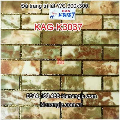 Đá trang trí lát nền WC cao cấp 300x300 KAG-K3037