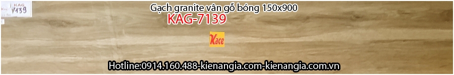 Gạch granite vân gỗ bóng 150x900-KAG-7139