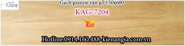 Gạch granite vân gỗ giá rẻ 15x60 KAG-7204