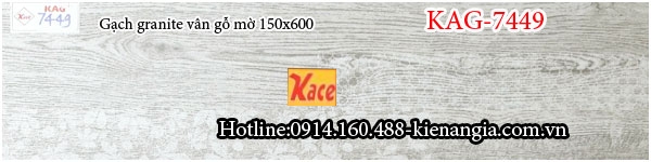 Đá granite vân gỗ mờ ốp lát 15x60 KAG-7449
