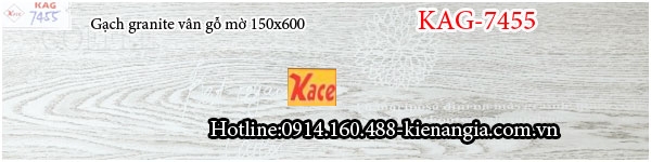 Đá granite vân gỗ mờ ốp lát 15x60 KAG-7455