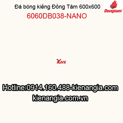 Đá bóng kiếng Nano 60x60 Đồng Tâm 6060DB038