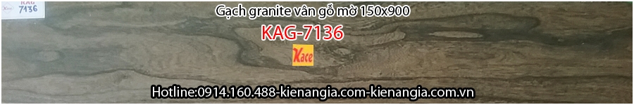 Gạch granite vân gỗ mờ 150x900-KAG-7136