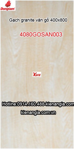 Gạch vân gỗ mờ Đồng Tâm 4080GOSAN003