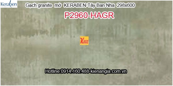 Gạch granite mờ Keraben Tây Ban Nha P2960-HAGR