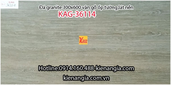 Đá granite vân gỗ mờ ốp lát 30x60 KAG-36114