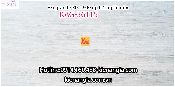 Đá granite vân gỗ mờ ốp lát 30x60 KAG-36115