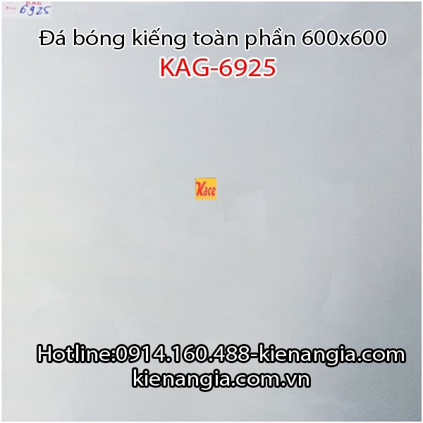 Đá lát nền giá rẻ 60x60 bóng kiếng toàn phần KAG-6925