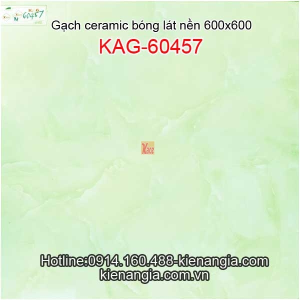 Gạch ceramic bóng lát nền 600x600 KAG-60457