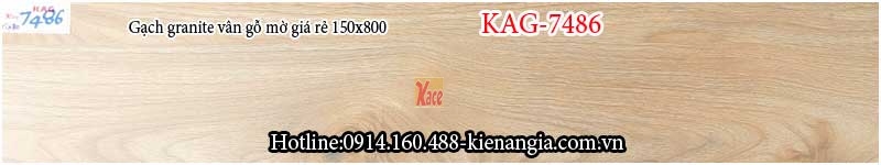 Gạch granite vân gỗ bóng ốp lát 150x800 KAG-7486