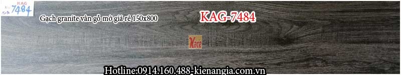 Gạch granite vân gỗ bóng ốp lát 150x800 KAG-7484