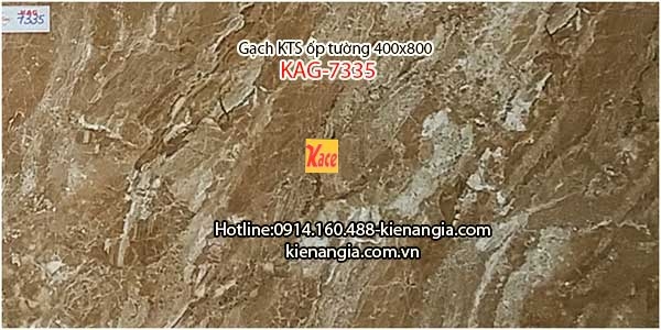 Gạch vân đá ốp tường cao cấp 400x800 KAG-7335