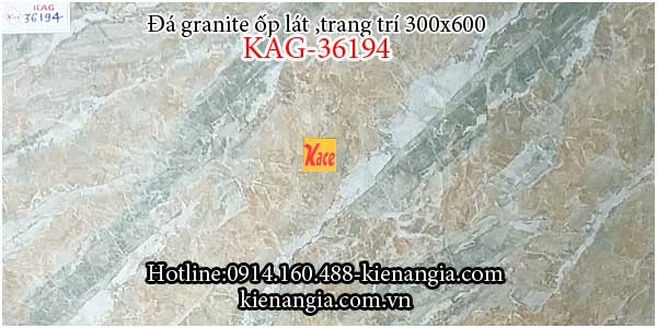 Đá granite sần ốp lát trang trí 300x600 cao cấp KAG-36194