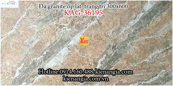 Đá granite sần ốp lát trang trí 300x600 cao cấp KAG-36195