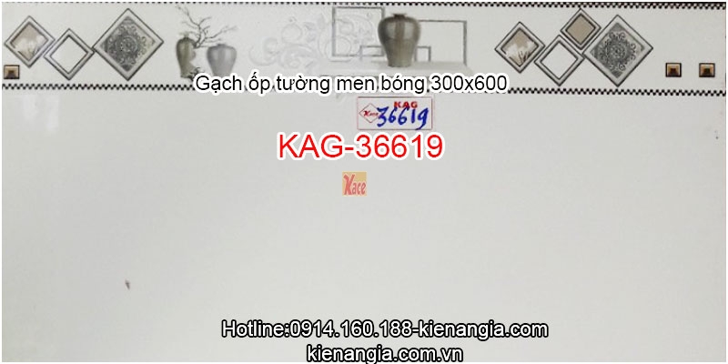 Gạch ốp tường nhà cho thuê men bóng 30x60 KAG-36619