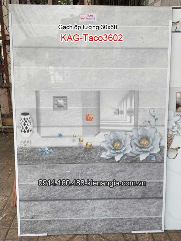 Gạch ốp tường 30x60 Bộ KAG-Taco3602