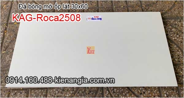 Đá bóng mờ ốp lát 30x60 KAG-Roca2508