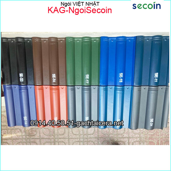 Ngói màu cao cấp Việt Nhật Secoin KAG-NgoiSecoin