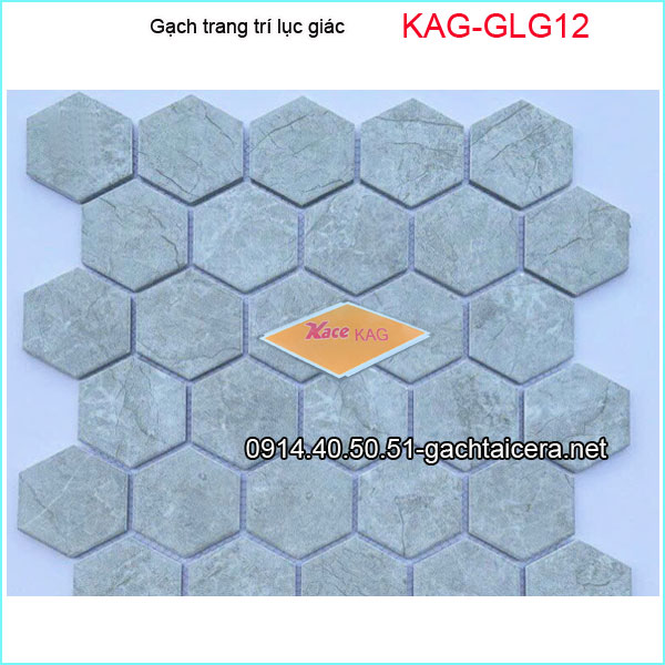 Gạch trang trí lục giác KAG-GLG12