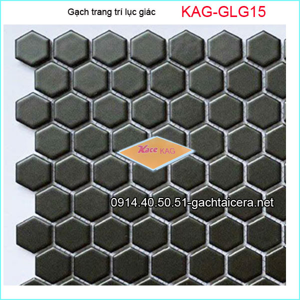 Gạch trang trí lục giác KAG-GLG15