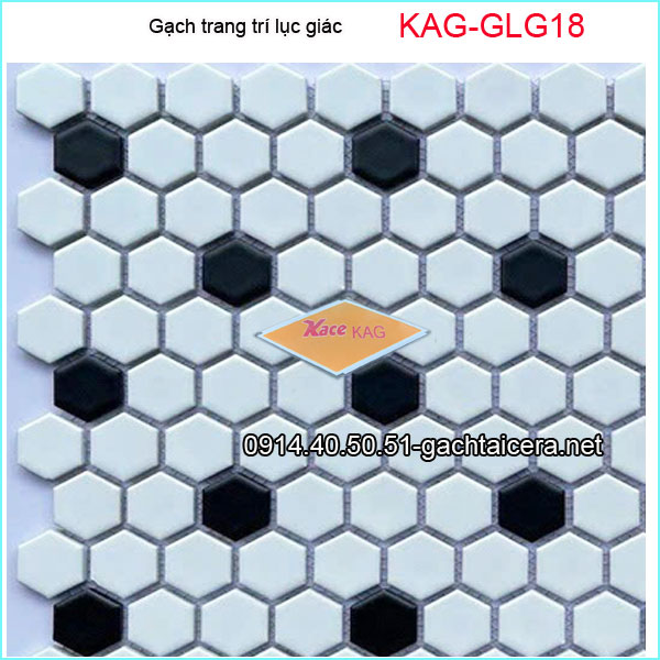 Gạch trang trí lục giác KAG-GLG18