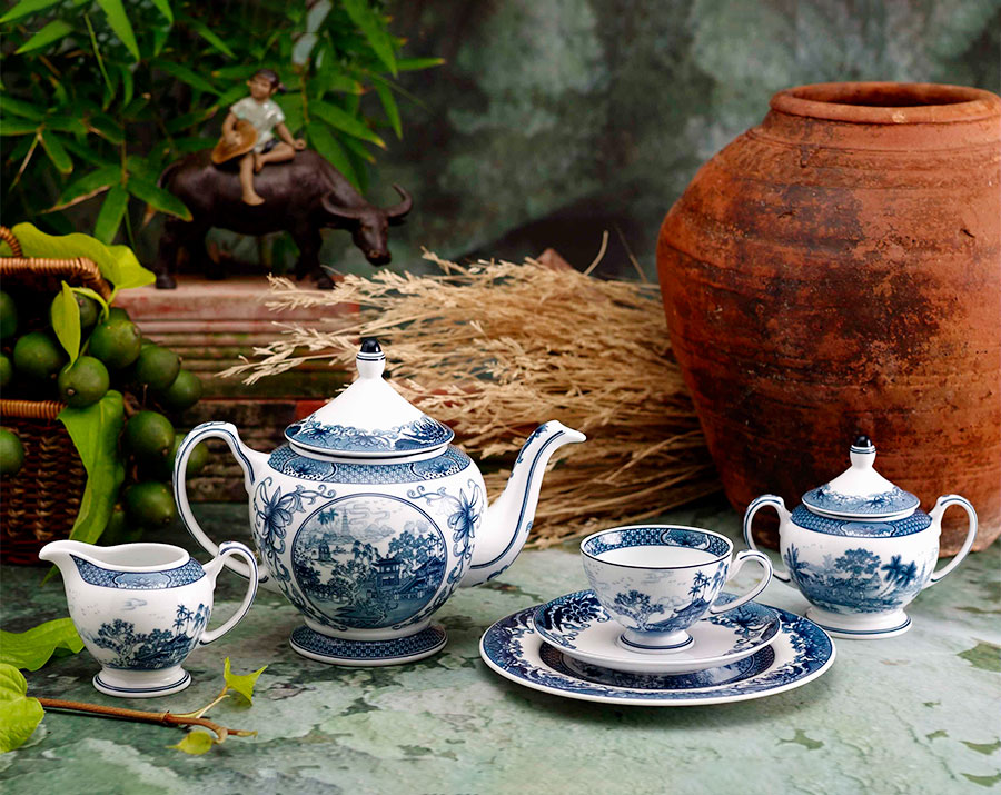 Bộ trà 1.3L - Hoàng cung - Hồn Việt