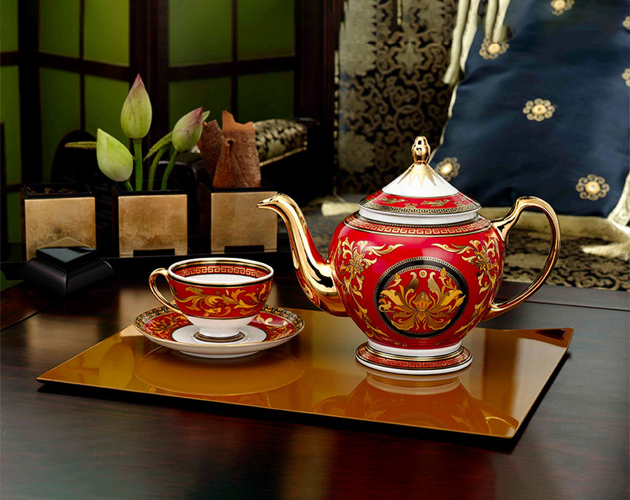 Bộ trà 0.8L - Hoàng cung - Quốc Sắc