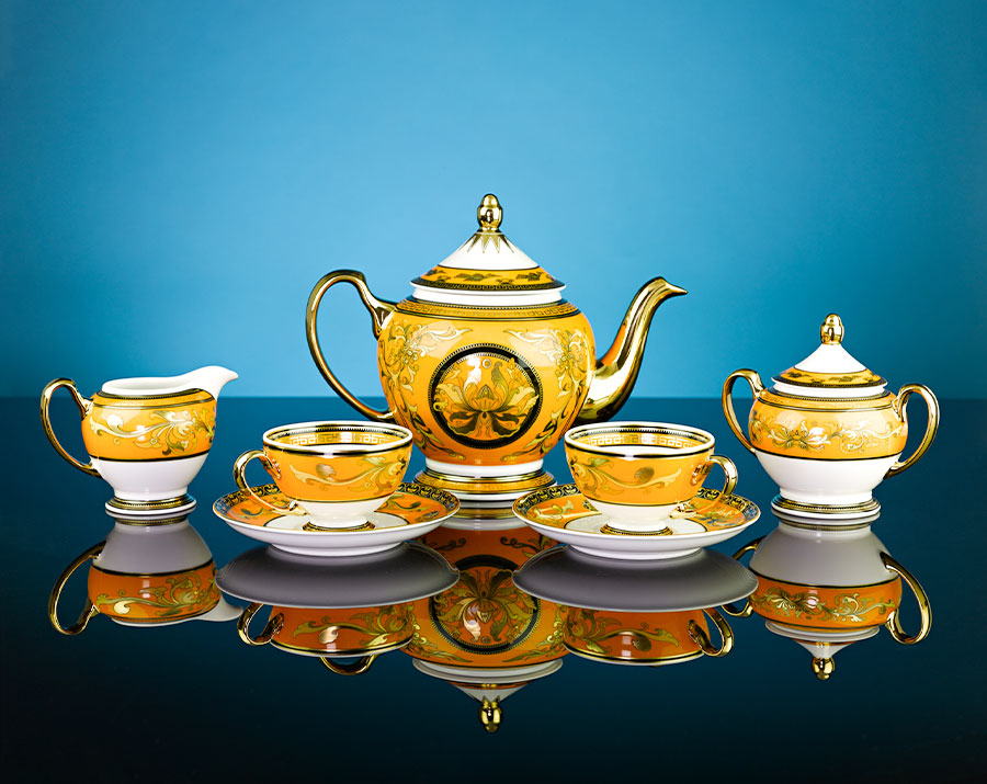 Bộ trà 1.3L - Hoàng cung - Hoàng Bào
