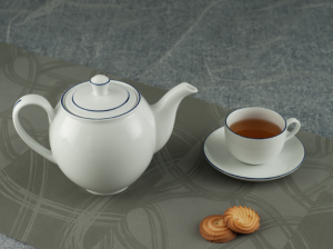 Bộ trà 0.8L - Camellia - Chỉ Xanh Dương