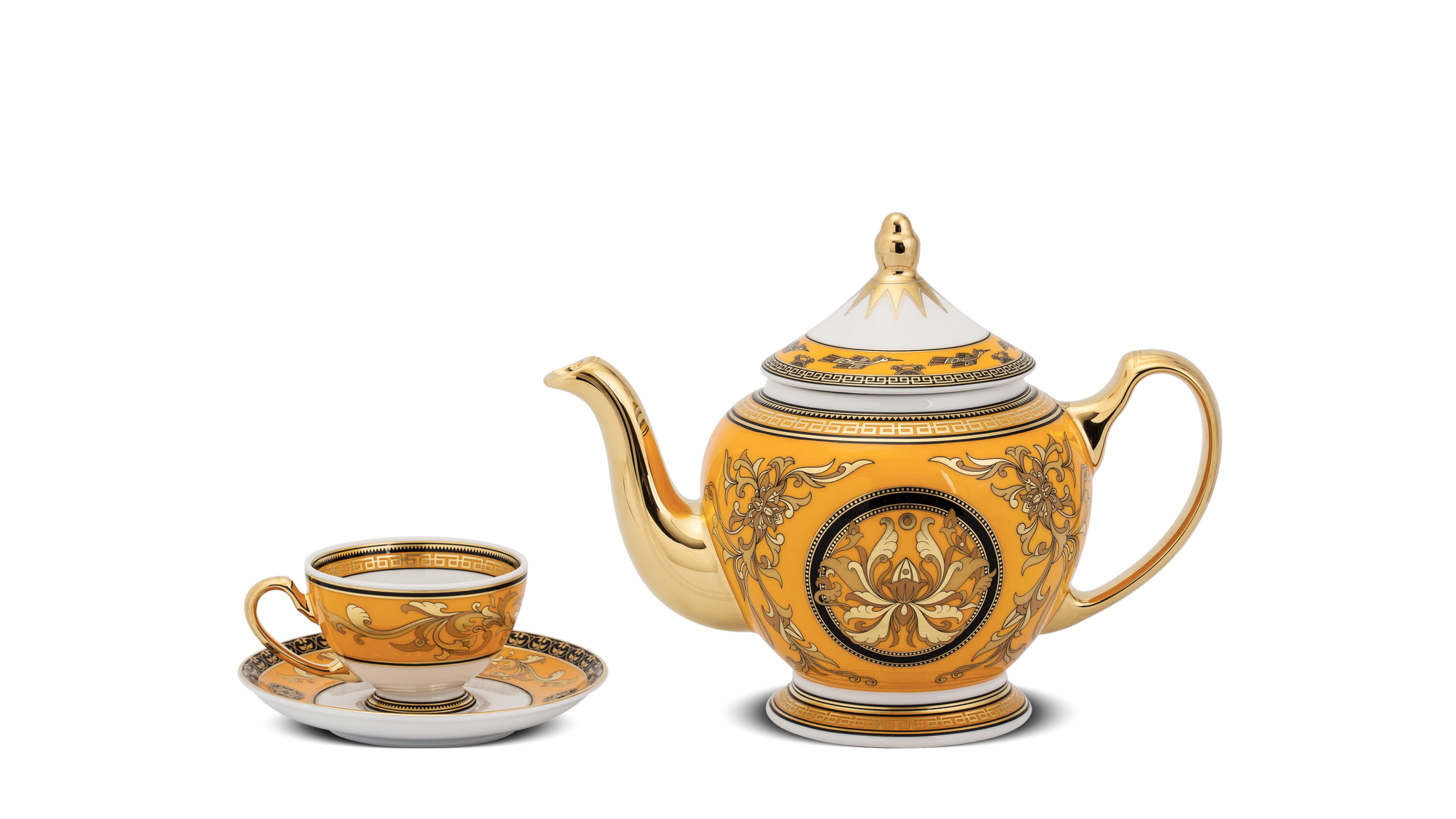 Bộ trà 0.8L - Hoàng cung - Hoàng Bào