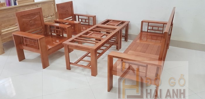 bộ bàn ghế gỗ phòng khách dưới 5 triệu