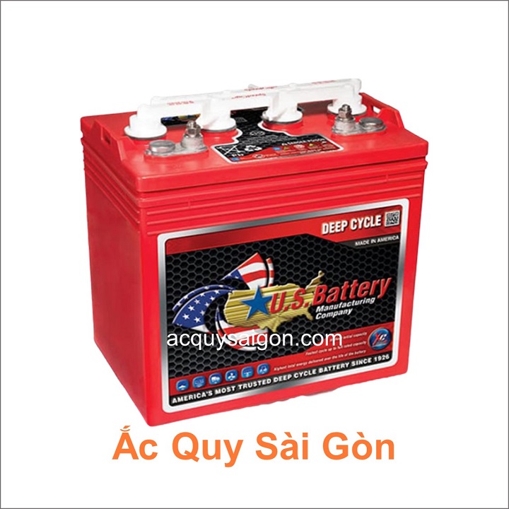 Nhà phân phối Ắc Quy Sài Gòn tại Tp.HCM Chuyên cung cấp các loại bình ắc quy US Battery 8VGCHC-XC2 chất lượng cao cho xe diện sân golf, xe chà sàn, xe nâng...