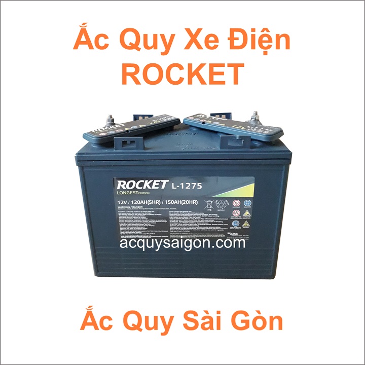 Nhà phân phối Ắc Quy Sài Gòn tại Tp.HCM Chuyên cung cấp các loại bình ắc quy Rocket chất lượng cao cho xe diện sân golf, xe chà sàn, xe nâng...
