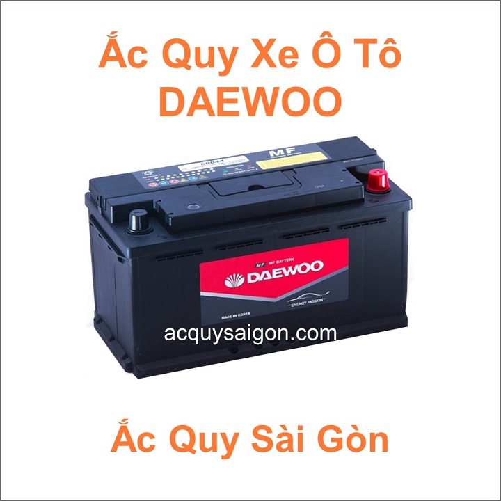 Ắc quy Daewoo là sản phẩm ắc quy chất lượng cao nhập khẩu Hàn Quốc