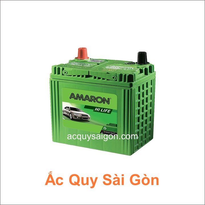 Nhà Phân Phối Ắc Quy Sài Gòn chuyên thay bình ắc quy xe ô tô Amaron 55B24LS 45ah khô, kín khí, miễn bảo trì, hợp kim bạc