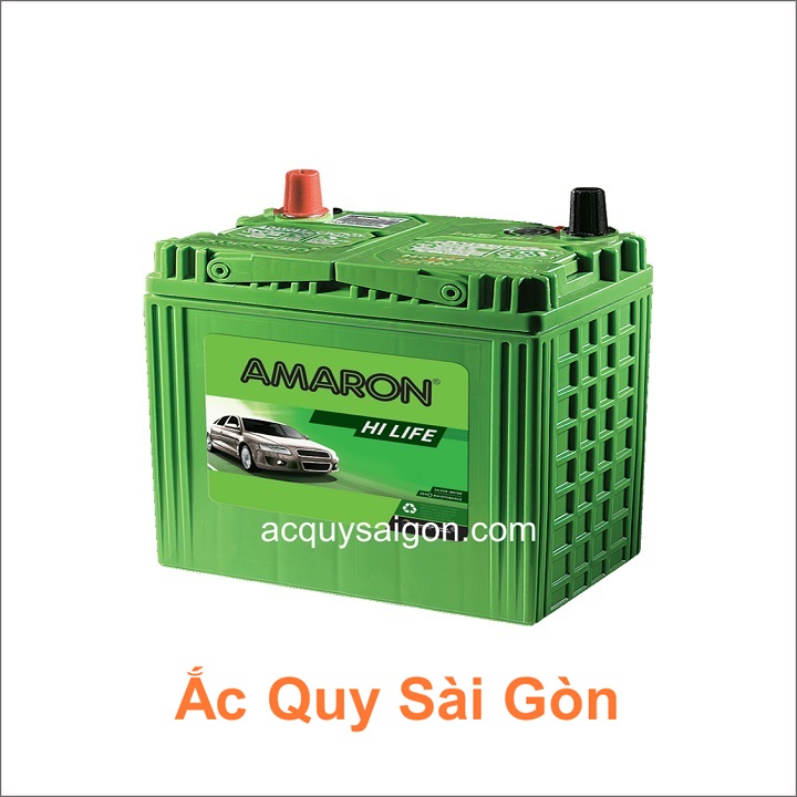 Nhà Phân Phối Ắc Quy Sài Gòn chuyên thay bình ắc quy xe ô tô Amaron 105D31L 80ah khô, kín khí, miễn bảo trì, hợp kim bạc