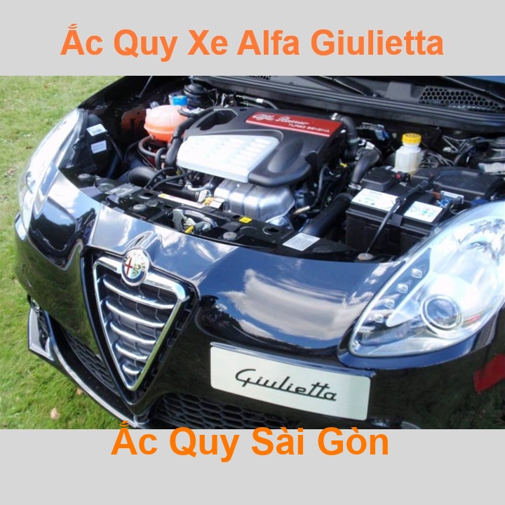 Bình ắc quy cho xe Alfa Romeo MiTo có công suất tầm 58Ah, 60Ah, 62Ah, cọc chìm, với các mã bình ắc quy phổ biến như Din58, Din60, Din62