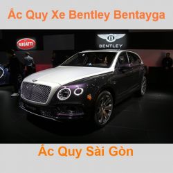 Bình ắc quy xe ô tô Bentley Bentayga (từ 2016)