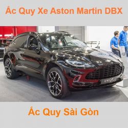 Bình ắc quy xe ô tô Aston Martin DBX (từ 2020)