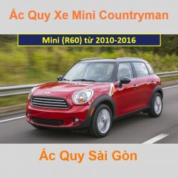 Bình ắc quy xe ô tô Mini Countryman R60 (2010 - 2016)