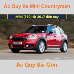 Bình ắc quy xe ô tô Mini Countryman F60 (2017 đến nay)